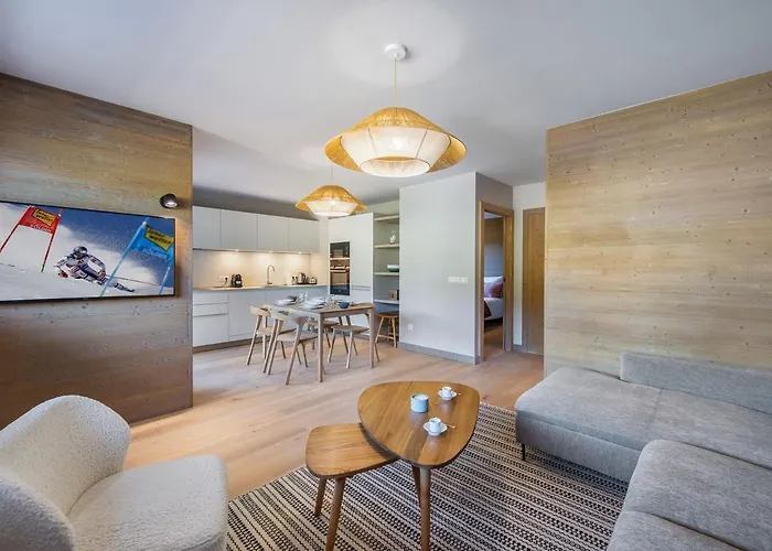 Apartament Neuf A Megeve, Acces Wellness Et Piscine - Fr-1-569-45 *